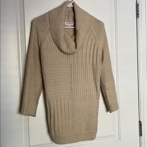 Cream knit sweater